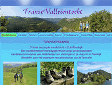 Tablet Screenshot of franse-valleientocht.nl